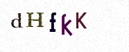 Visual Confirmation Security Code