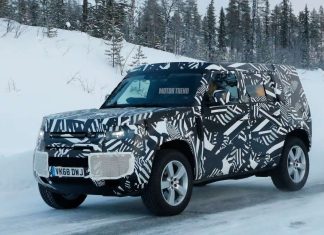 Spied! 2020 Land Rover Defender Plays in the Snow