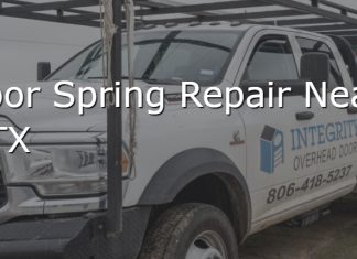 Garage Door Broken Spring Repairs Amarillo