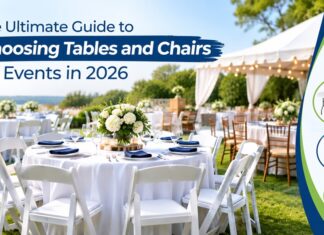 The Ultimate Guide to Choosing Tables and Chairs for Events in 2026